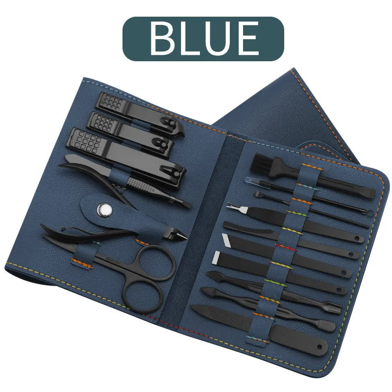 16pcs set Nail Clipper Cutter Trimmer