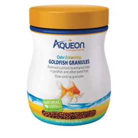 Aqueon Color Enhancing Goldfish Granules 3 oz