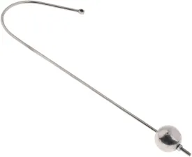 Baosity Bird Stainless Steel Hook Cage Perch Toys Stand Holder for Hamster Squirrel Macaw African Greys Finch Parakeet