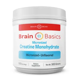 Brain Basics: Micronized Creatine Monohydrate