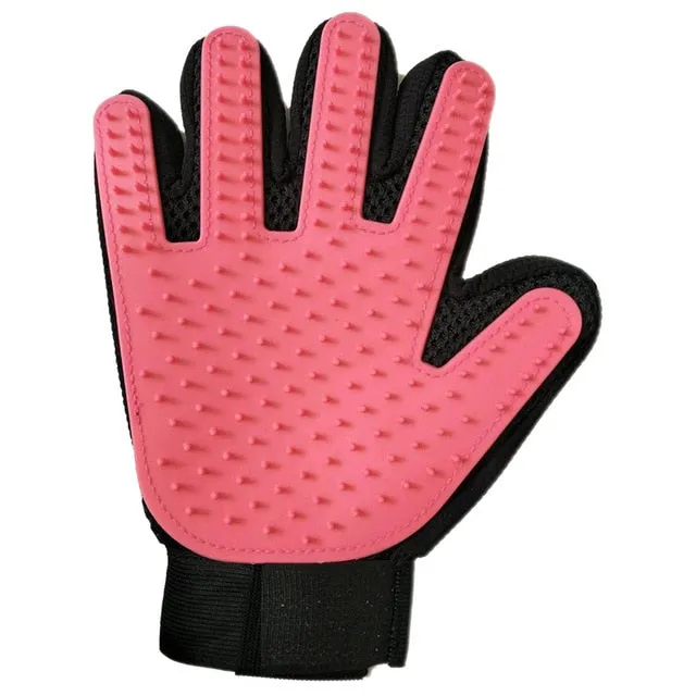 Cat Grooming Glove for Cats Wool Hair Deshedding Brush Comb Cleaning Massage Glove