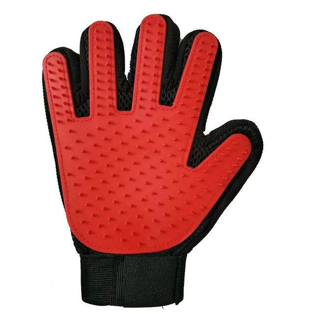 Cat Grooming Glove for Cats Wool Hair Deshedding Brush Comb Cleaning Massage Glove