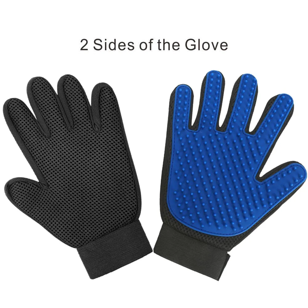 Cat Grooming Glove for Cats Wool Hair Deshedding Brush Comb Cleaning Massage Glove