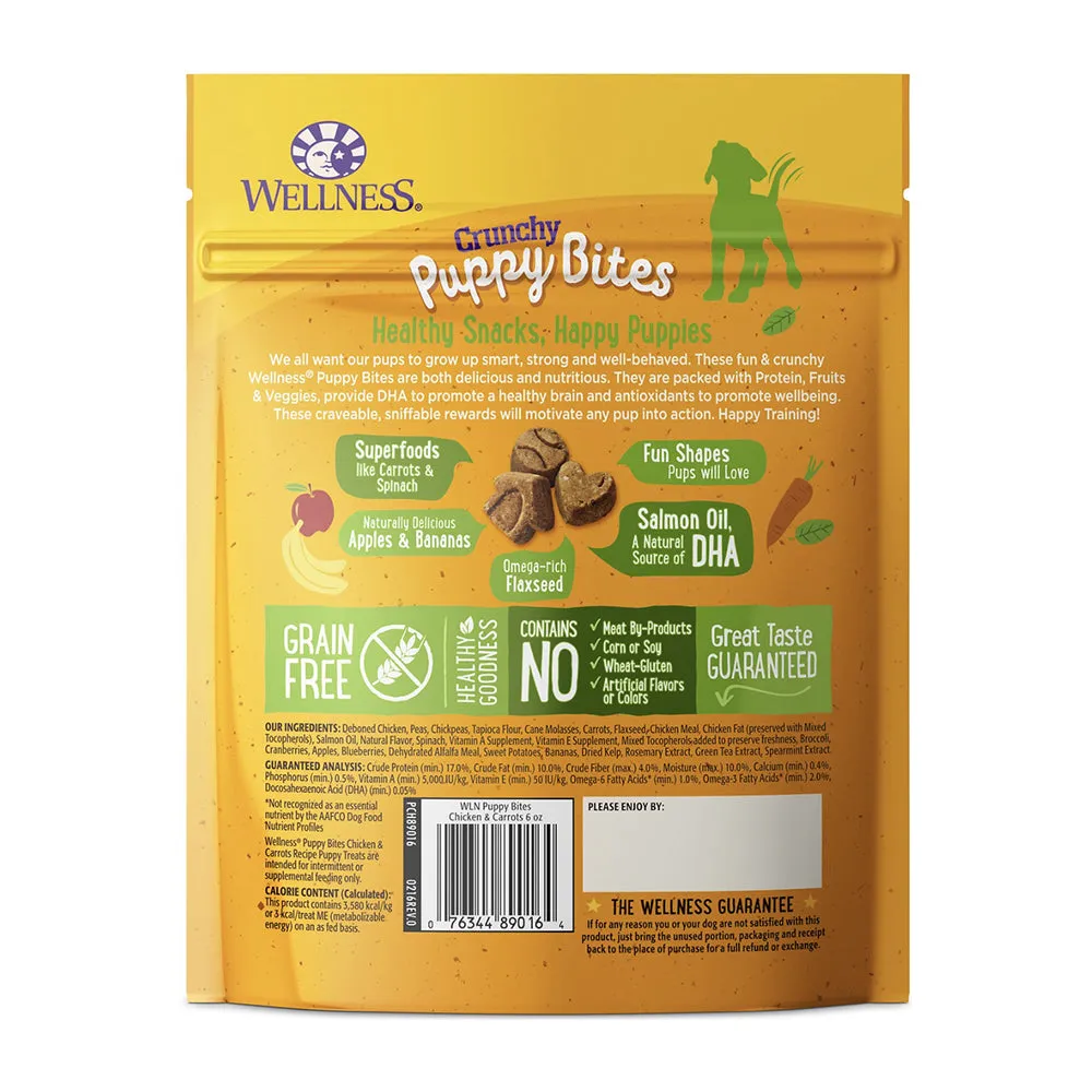 Complete Health Puppy Bites Crunchy Chicken & Carrots Recipe Grain-Free Dog Treats