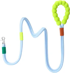 Dog Leash,4.6 FT Heavy Duty Dog Training Leash,Two-Part Tow Running Leash with Swivel Lockable Hook and Comfortable Foam Handle Dog Lead for Large Small Medium Dogs |Marshmallow Classic|