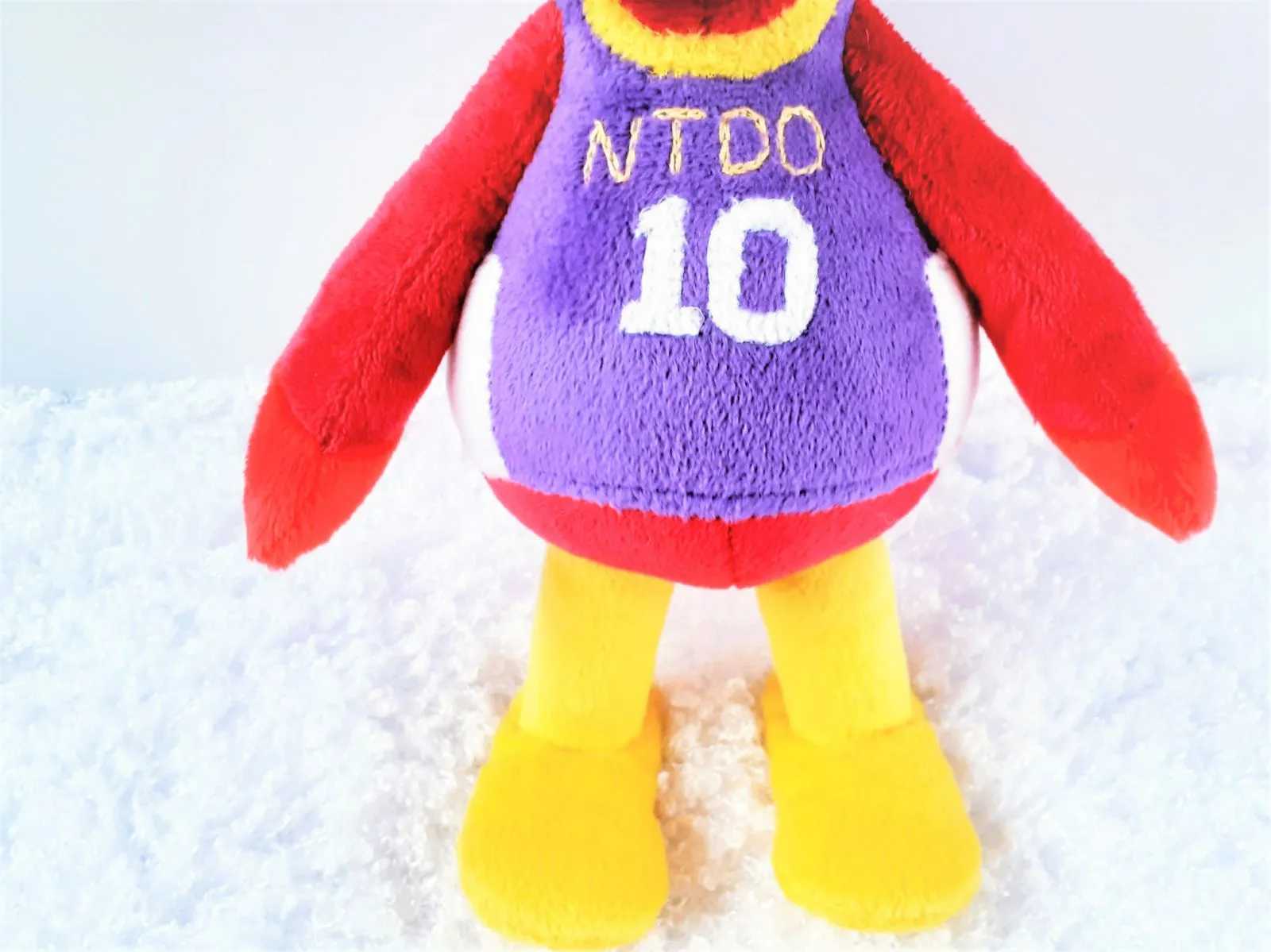 Handmade custom Bill the duck plush