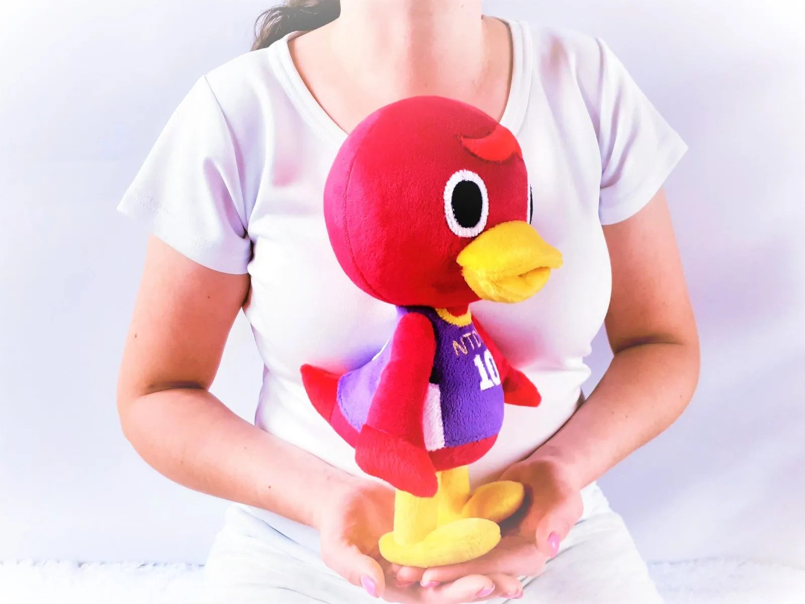 Handmade custom Bill the duck plush