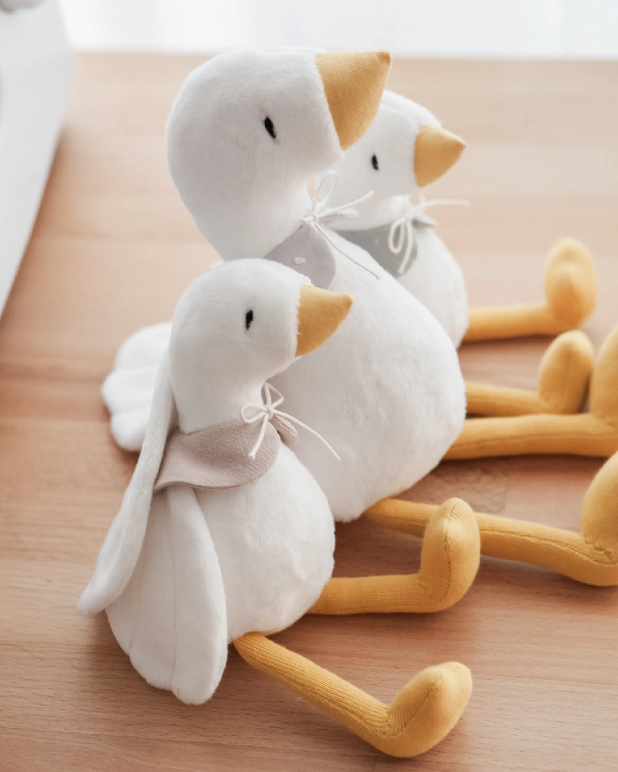 Handmade Plush Toy / Goose / baby room decor