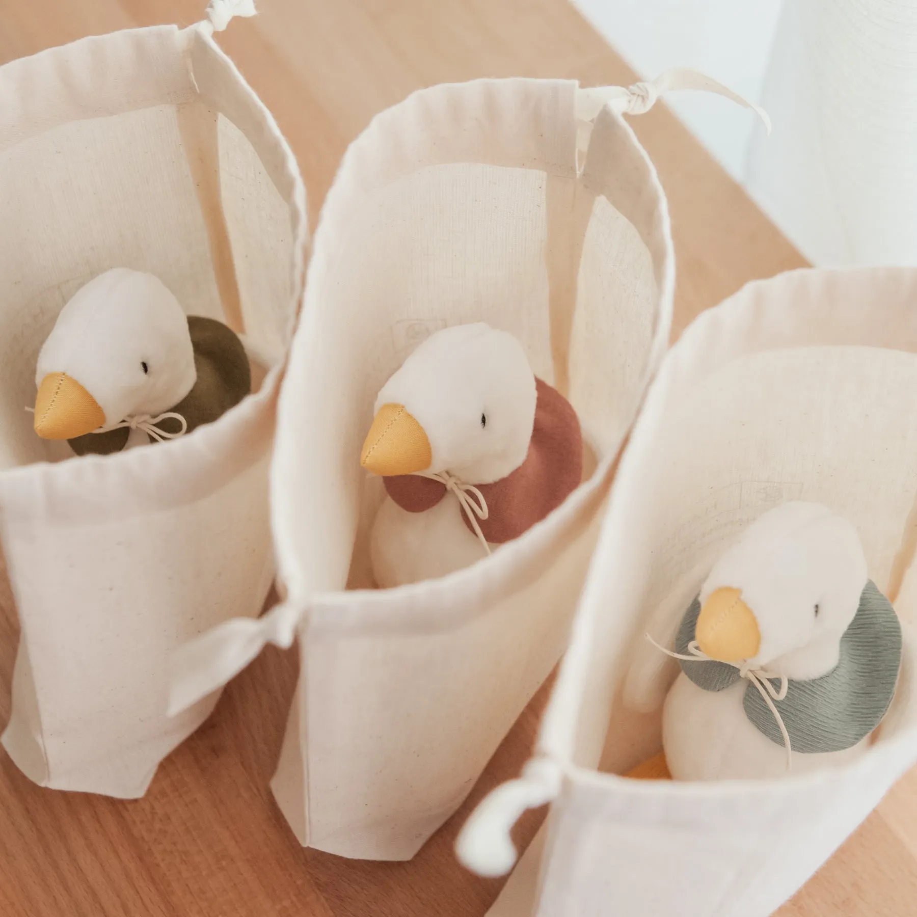 Handmade Plush Toy / Goose / baby room decor