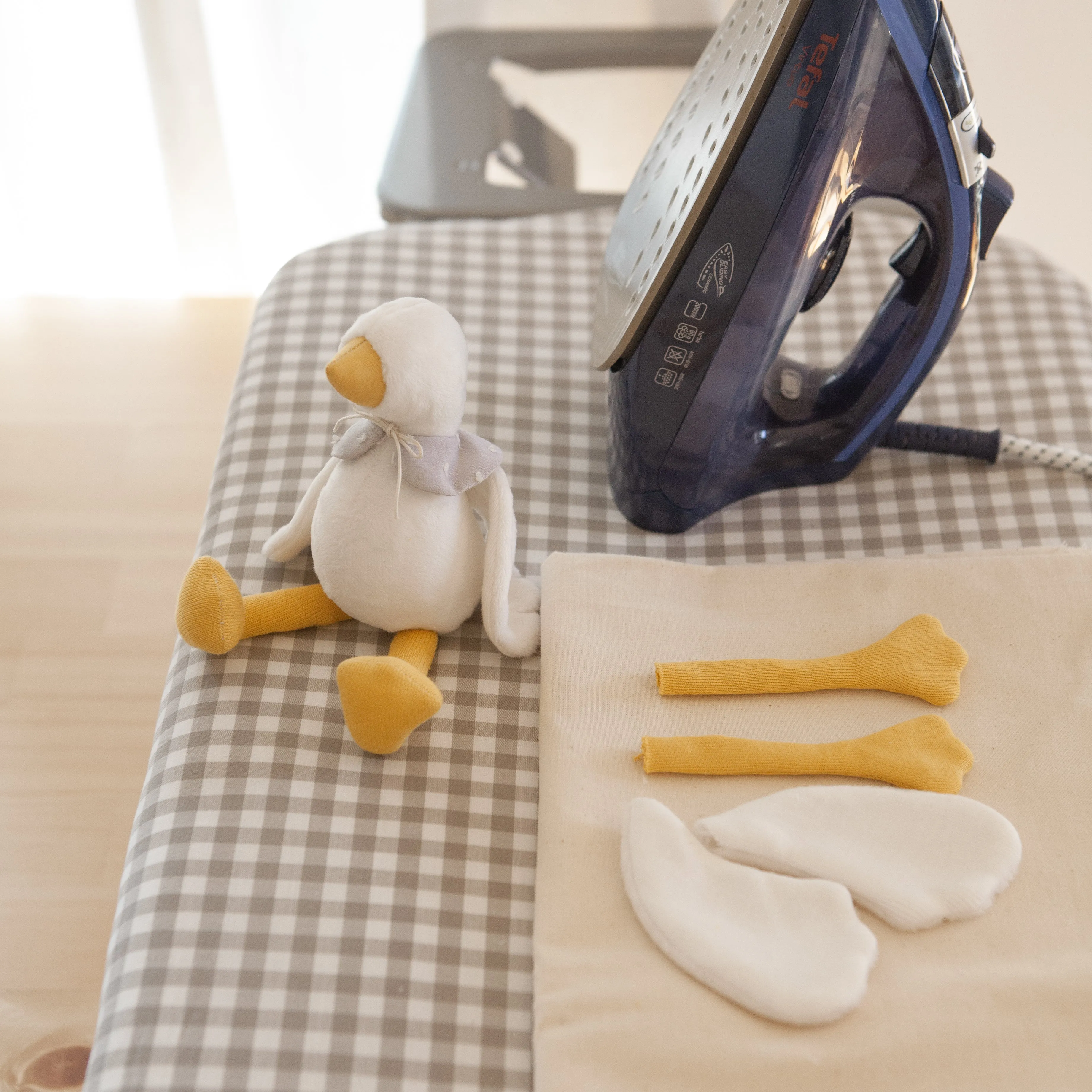 Handmade Plush Toy / Goose / baby room decor