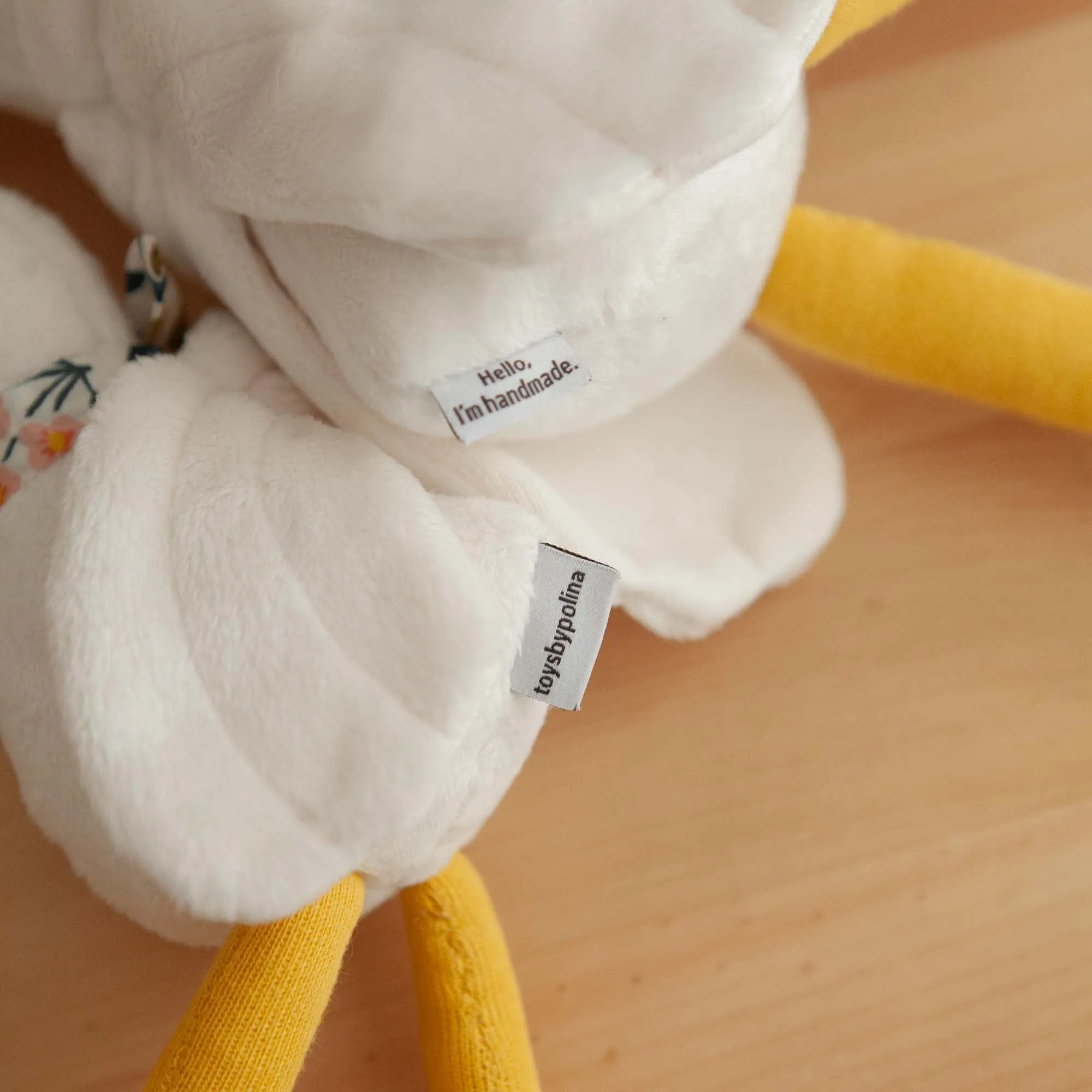 Handmade Plush Toy / Goose / baby room decor