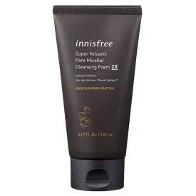 Innisfree Super Volcanic Pore Micellar Cleansing Foam 2X 150ml