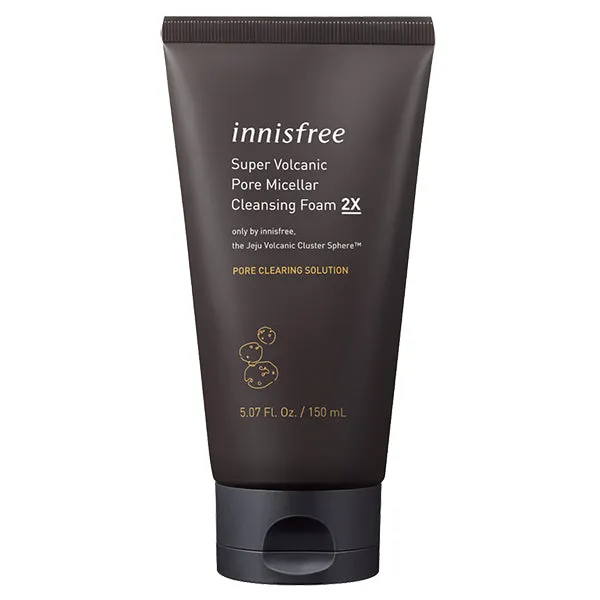 Innisfree Super Volcanic Pore Micellar Cleansing Foam 2X 150ml