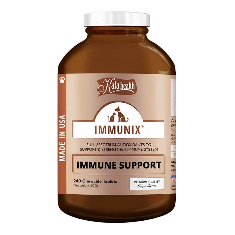 Kala Health Immunix For Dogs & Cats Veterinary Formula Full Spectrum Antioxidants