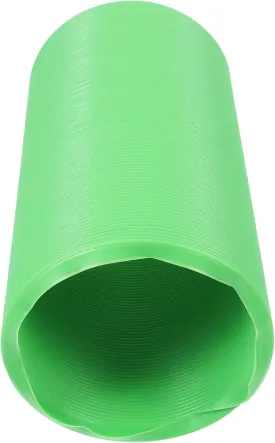 LOGOFUN Plastic Hamster Fun Tunnels Pet Mouse Plastic Tube Toys Foldable Exercising Training Tunnels for Guinea Pigs Gerbils Ferrets and Other Small Animals - Green