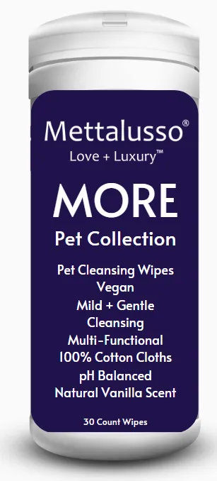 Mettalusso More Vegan Pet Cleansing Wipes