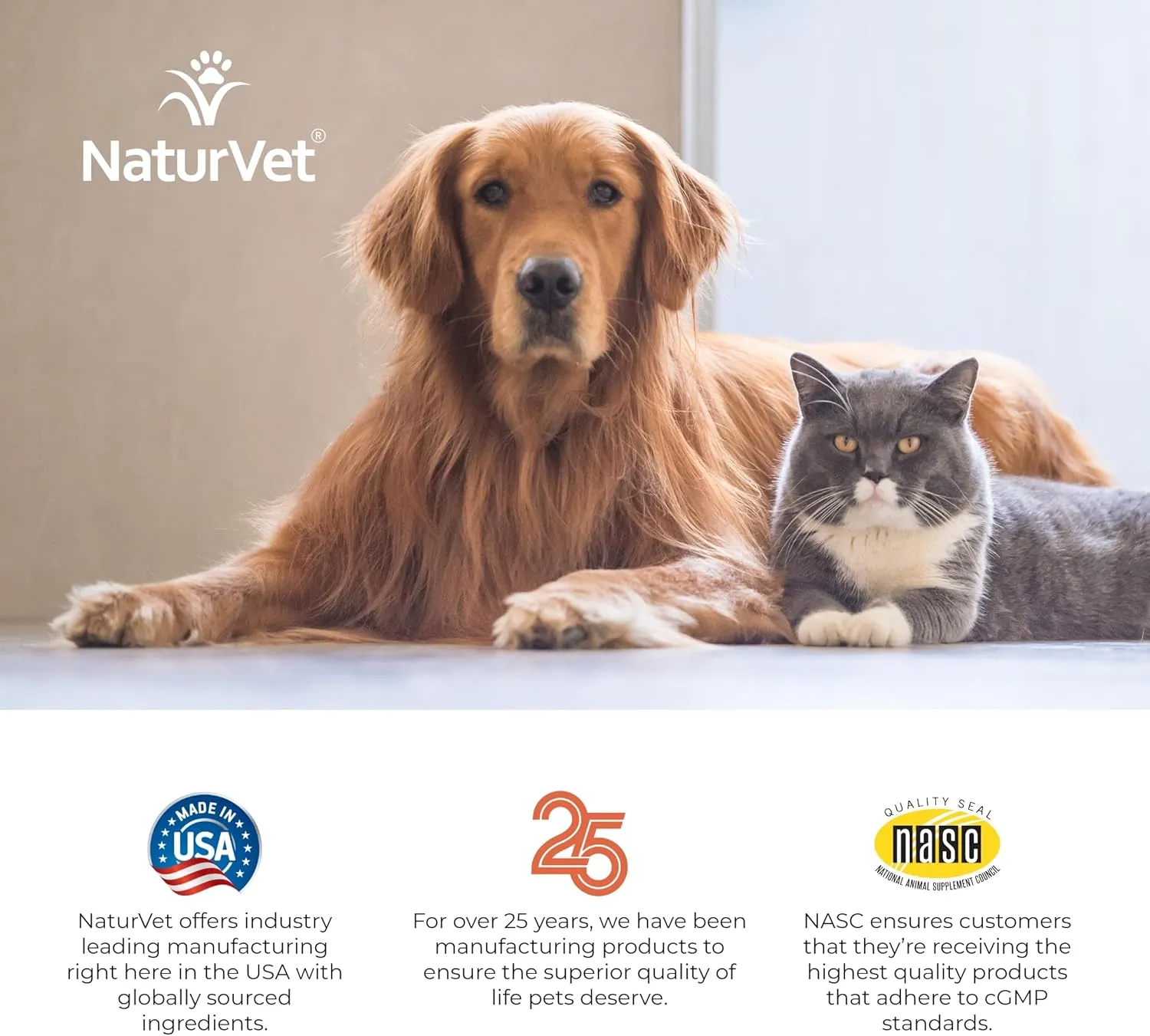 NaturVet  Digestive Enzymes for Dogs - Plus Probiotics & Prebiotics | Helps Support Diet Change & A Healthy Digestive Tract | for Dogs & Cats | 8 oz Powder