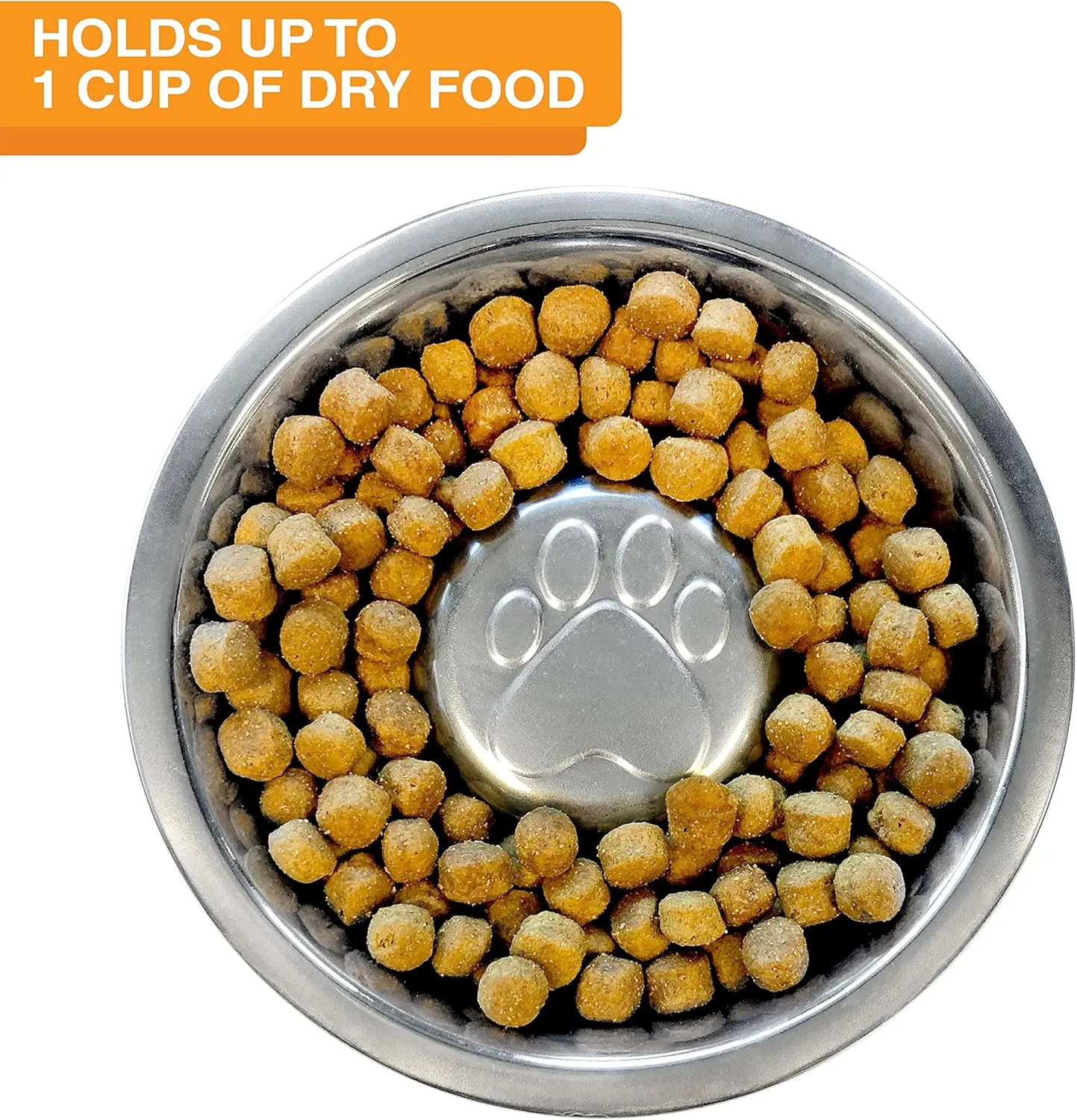 Neater Feeder Deluxe Mess Proof Dog Bowls Elevated for Medium Sized Breeds  Made in USA  No Spill Raised Slow Feeder Elevated Dog Bowl Stand w/Leg Extensions, Food and Water Bowl Set, Grey