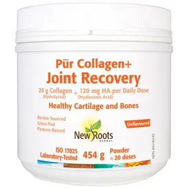 New Roots Pur Collagen  Joint Recovery,  Collagen, Hyaluronic acid, Vitamin C, 454g