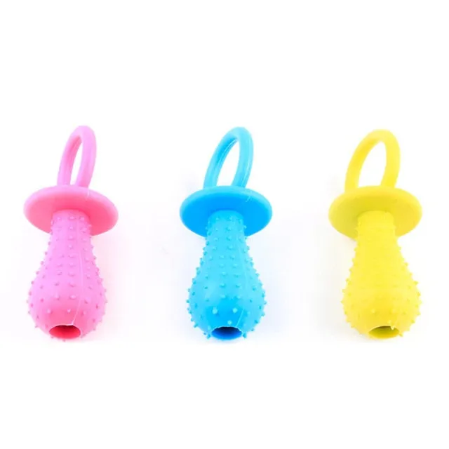 New Rubber Dog Toy with Thorn Bone Rubber Molar Teeth Pet Toy Dog bite Resistant Molar Training Drop Ship