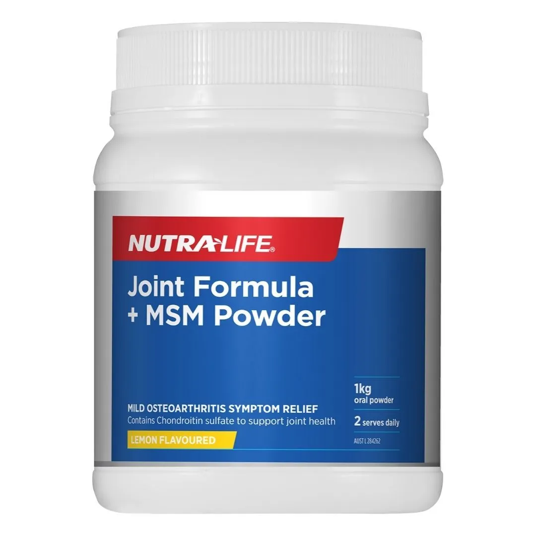 Nutralife Joint Formula   MSM Powder