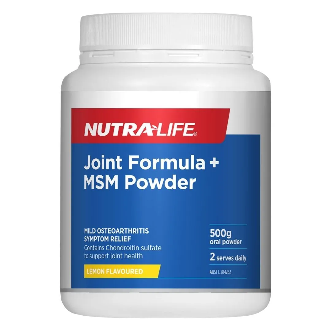 Nutralife Joint Formula   MSM Powder