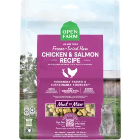 Open Farm Chicken & Salmon Freeze Dried Raw Cat Food 3.5oz