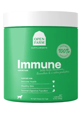 Open Farm Immune Supplement for Dogs 90 soft chews