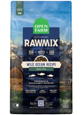 Open Farm Wild Ocean Grain-Free RawMix for Cats 2.25lb