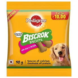 Pedigree Chicken Flavour Biscrok Dog Treat