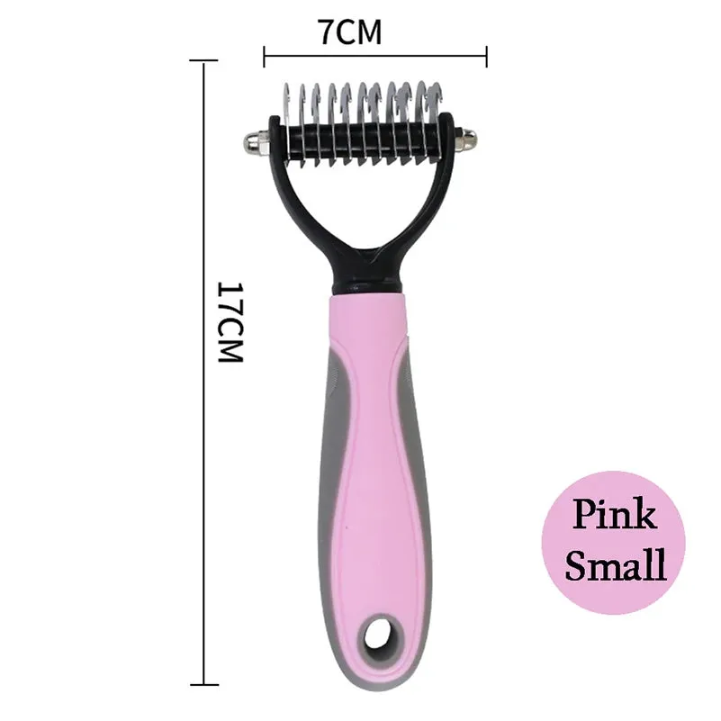 Pet Deshedding Brush/ Dog Hair Remover
