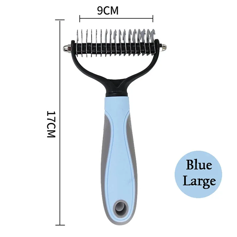 Pet Deshedding Brush/ Dog Hair Remover