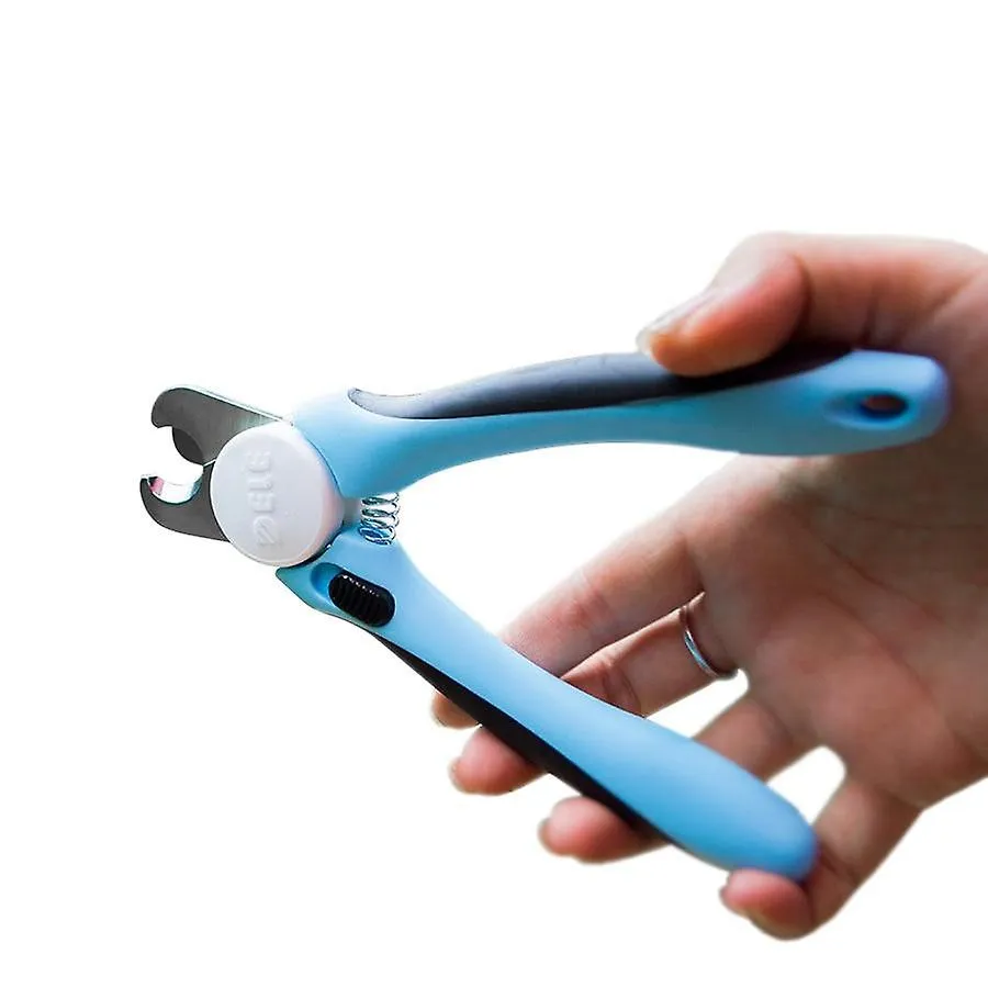Pet nail tools pet grooming accessories toe care tools pets claw scissors for large dogs blue