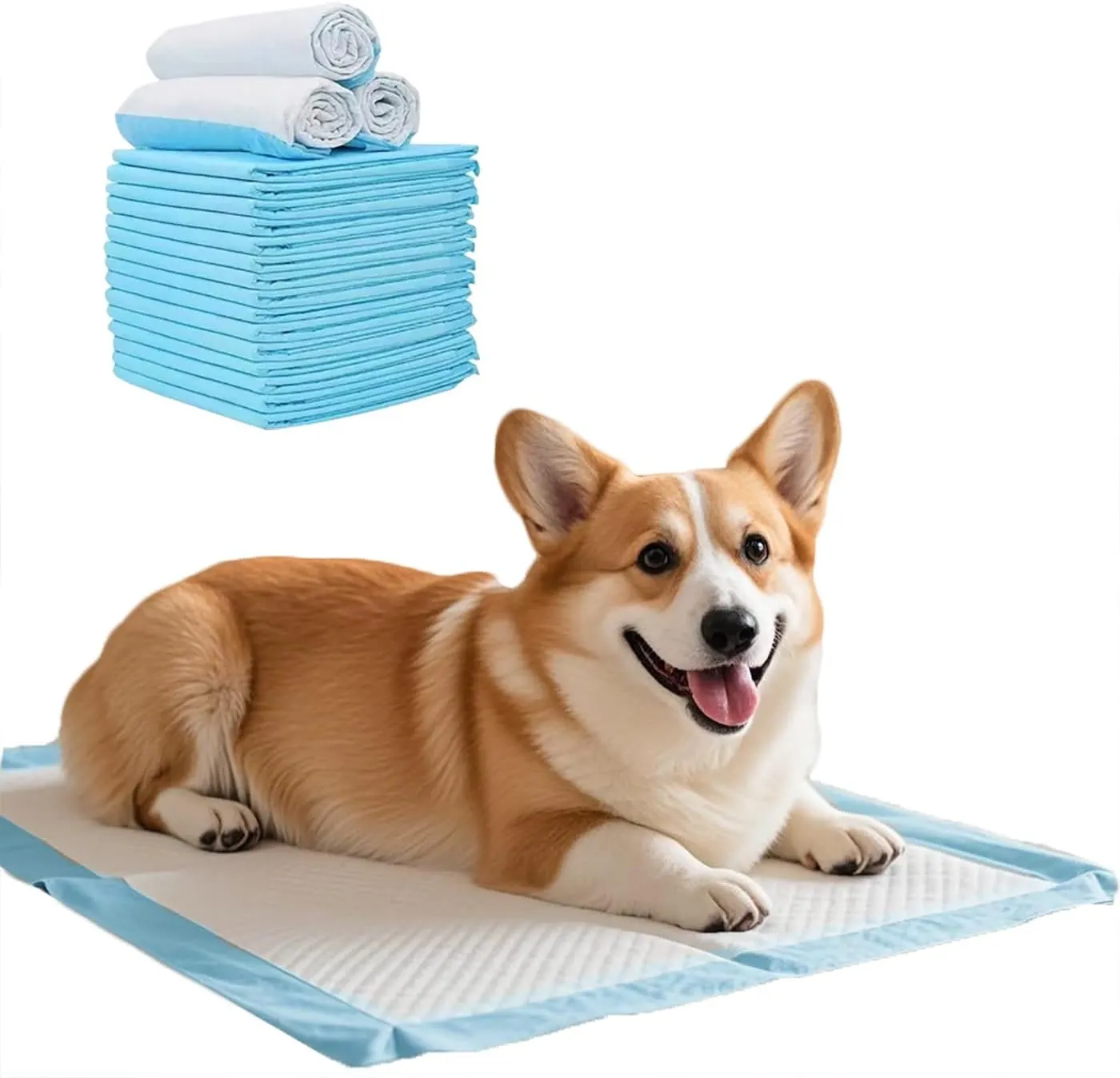 Pet Training Pads, Multiple, Disposable Absorbent Pee Pads for Dogs and Cats, 20-100 Count (L)