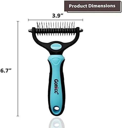 Professional Dog and Cat Brush for Shedding Ideal Deshedding Tool