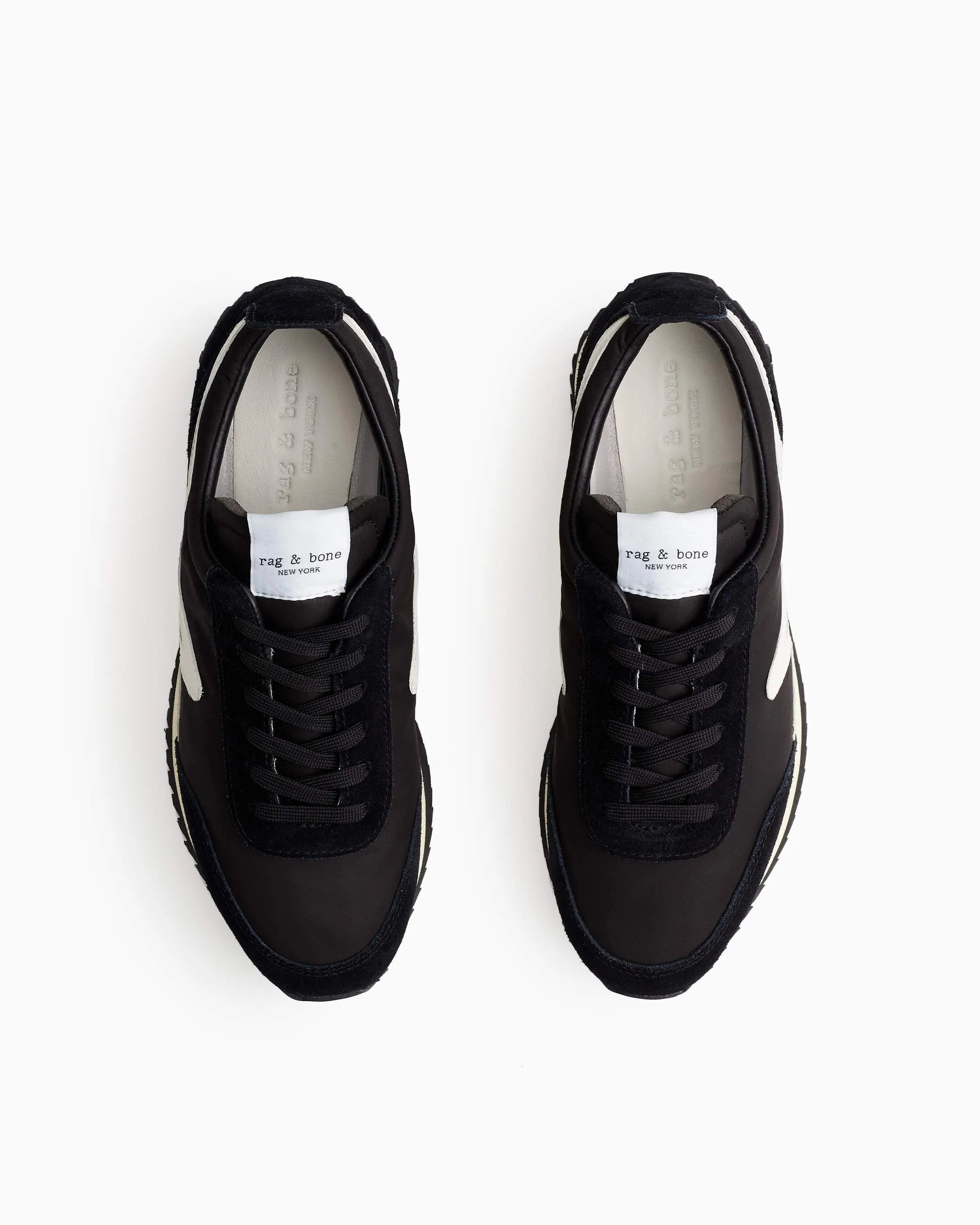 Retro Runner Sneaker - Black