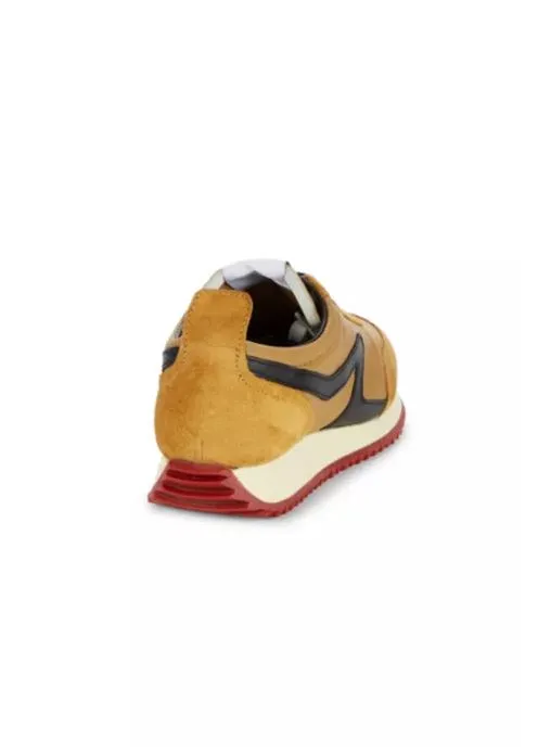 Retro Runner Sneaker - Mustard