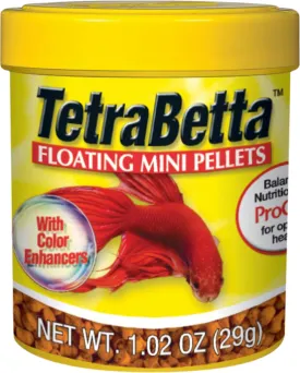 Tetra Betta Floating Small Pellets 1.02 oz.