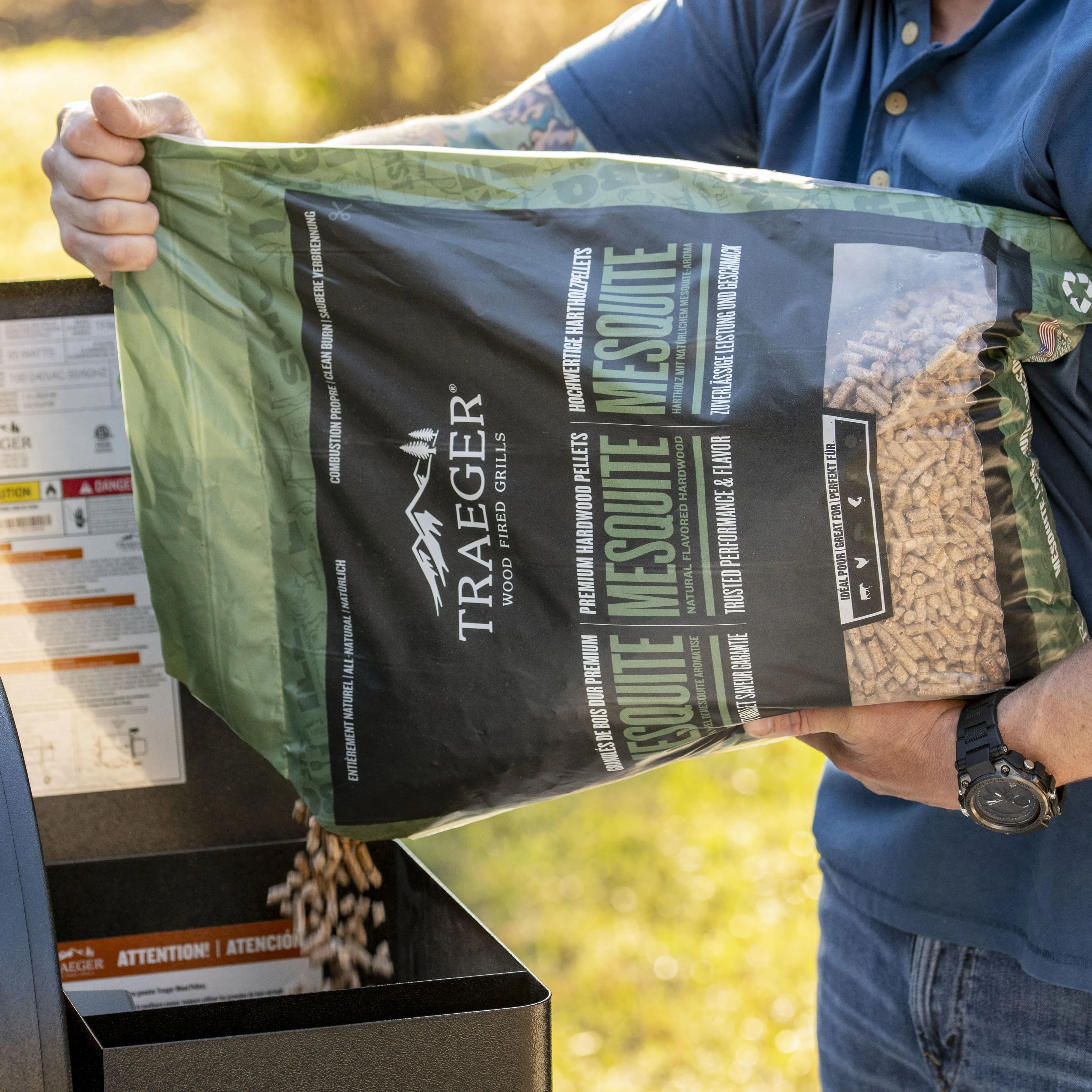 Traeger Mesquite Wood Pellets 20 lb Bag