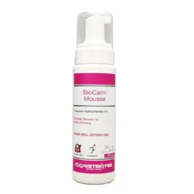 VetBiotek BioCalm Soothing Mousse for Cats, Dogs and Horses (200 ml)