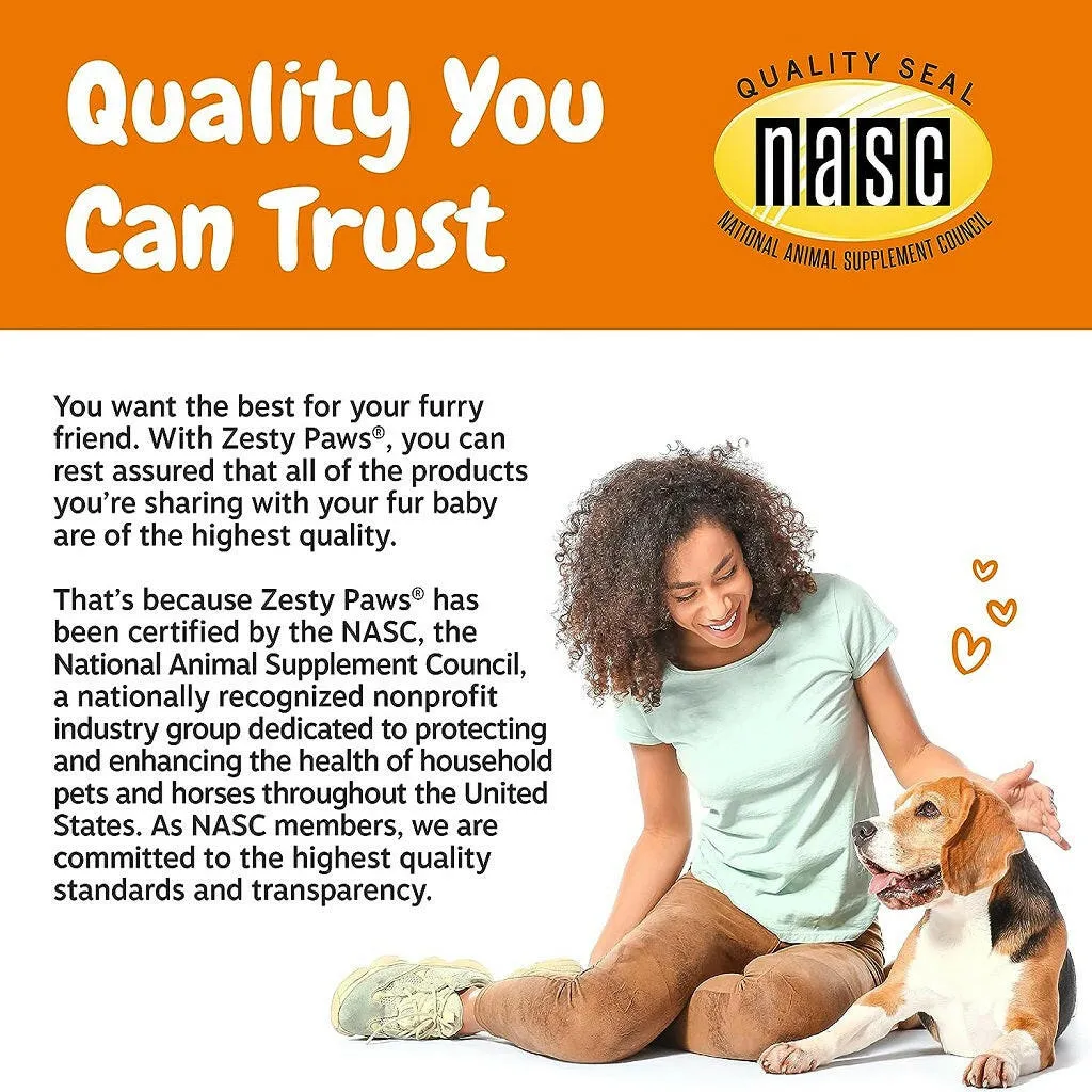 Zesty Paws Scoot Away Bites Chicken Flavored Digestive Chews for Dogs (90 ct)